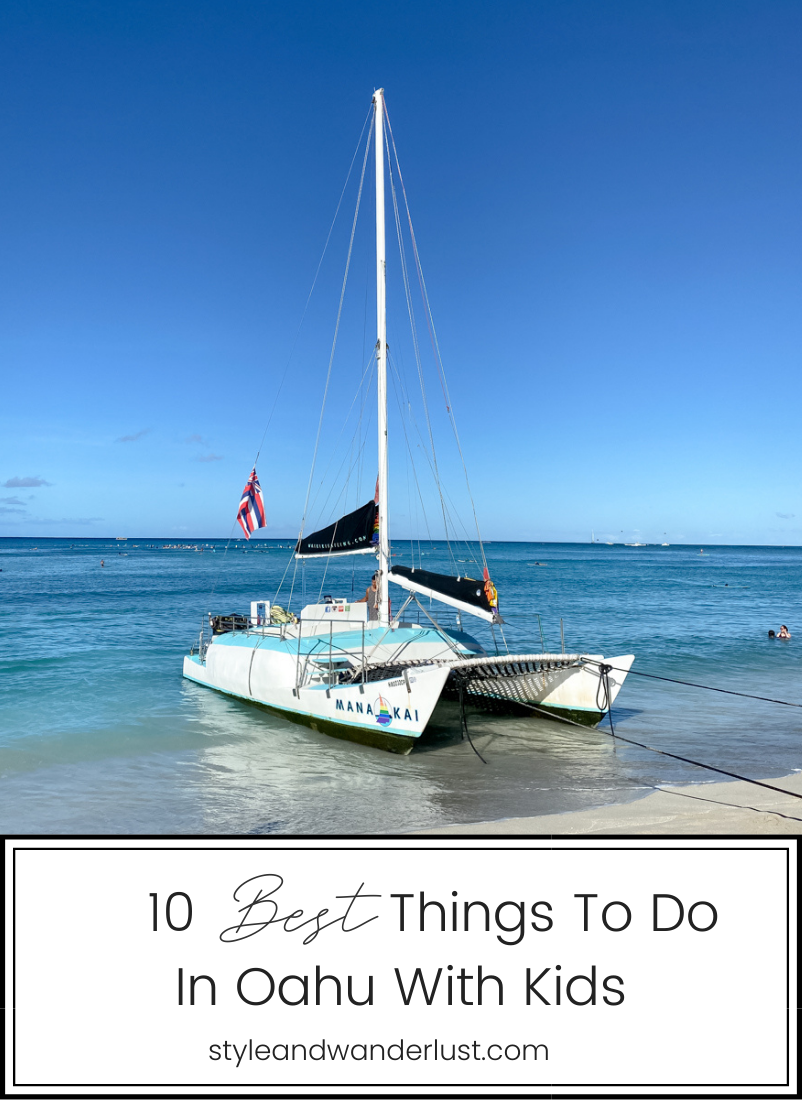 10 Best Things To Do In Oahu With Kids featured by Top US Travel Blogger, Style And Wanderlust. Check out all 10 items HERE.